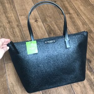 NWT Kate Spade Hani Haven Lane Glitter purse